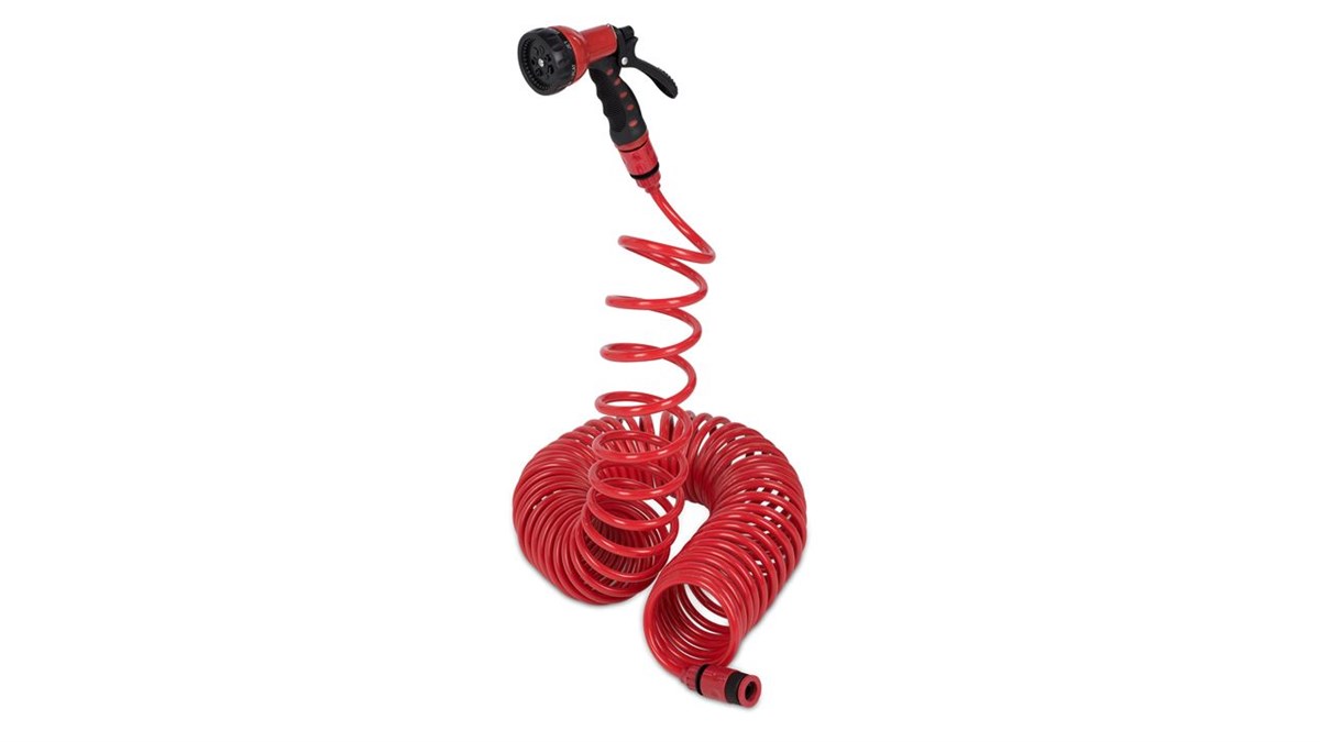 Kreator Bahçe Sulama Hortumu Spiral 15M Set