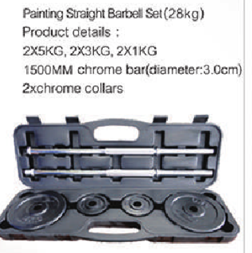 Power Barbel ve Dambıl Seti 2x1KG 2x3KG 2x5KG 150CM