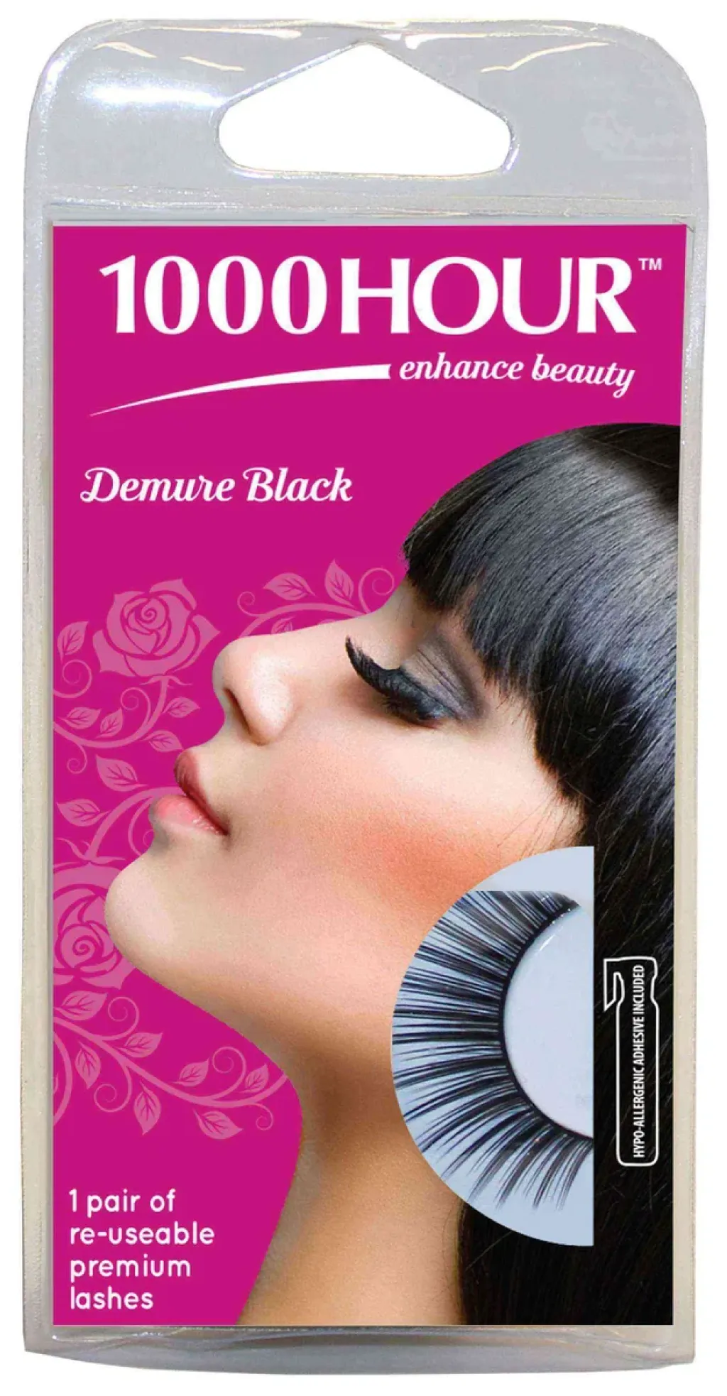 1000 Hour Dogal Kirpik Demure Black KOD:512