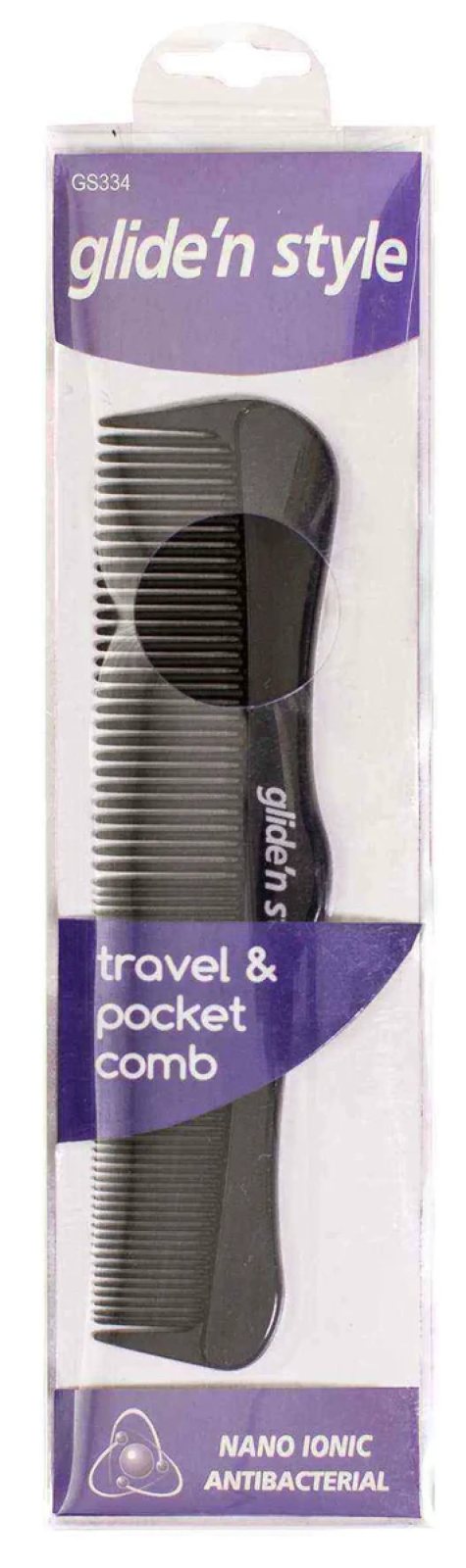 Glide-N Style Seyahat ve Cep Tarağı KOD:334