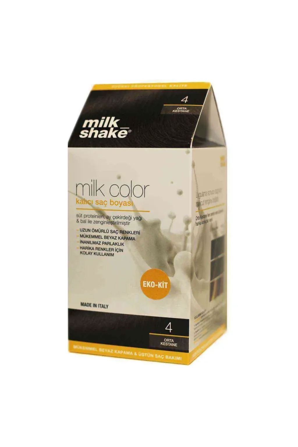 Milkshake Kalici Kit Boya Orta Kestane NU:4