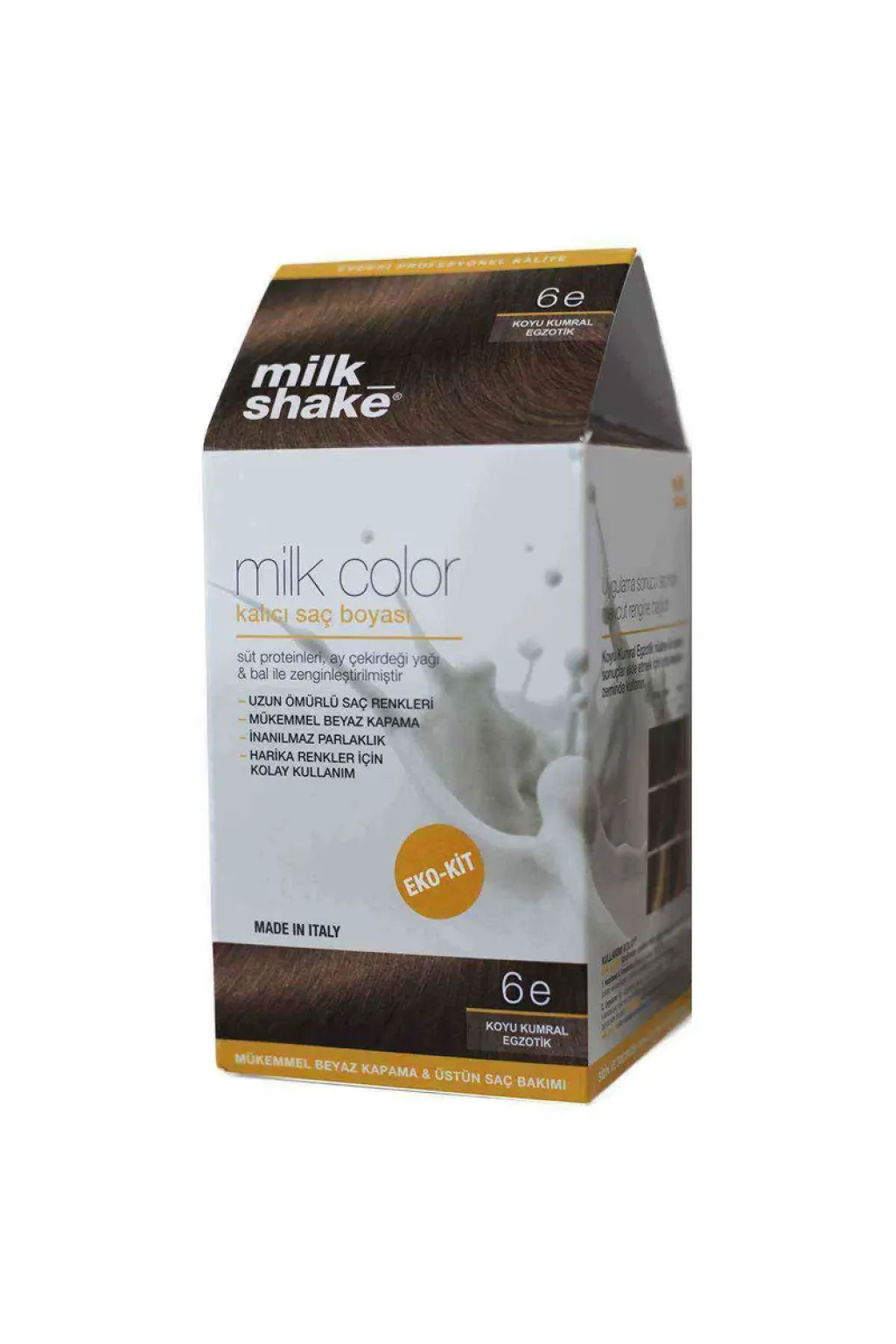 Milkshake Kalici Kit Boya Koyu Kumral Ekzotik NU:6E