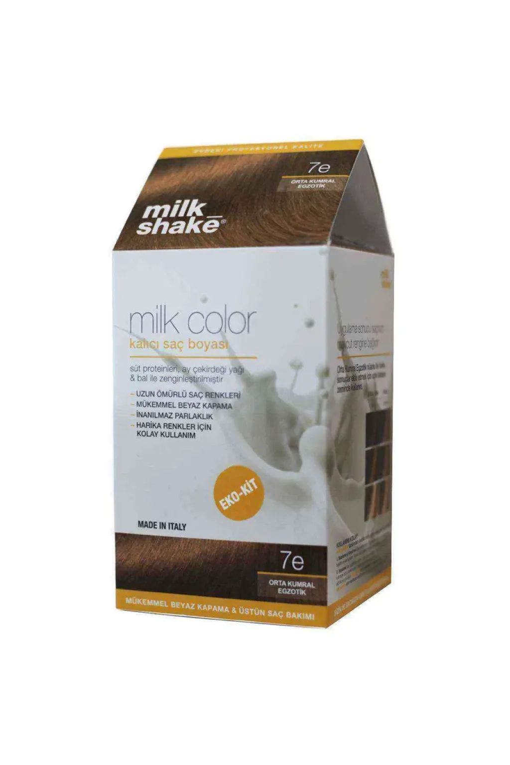 Milkshake Kalici Kit Boya Orta Kumral Ekzotik NU:7E