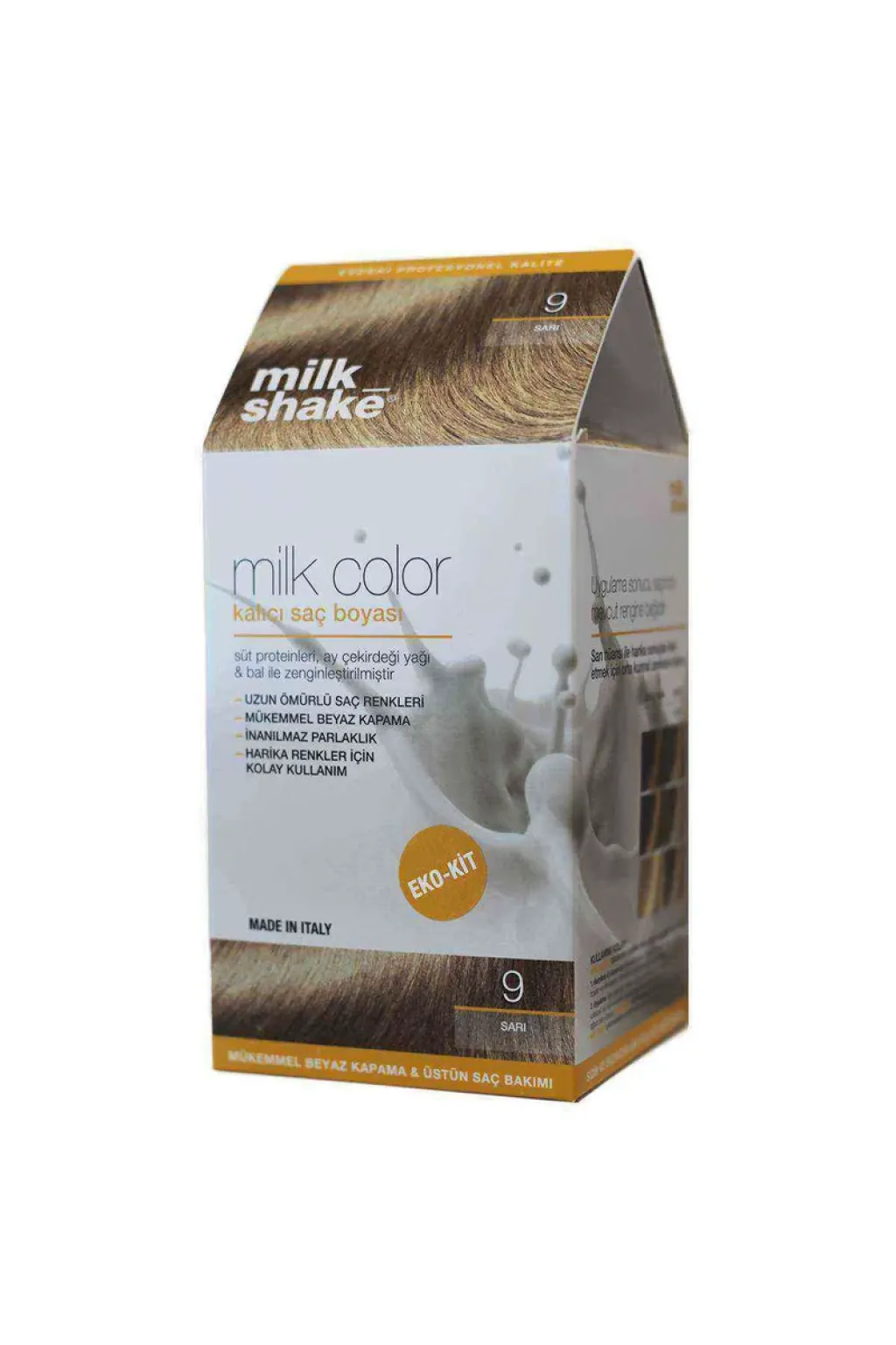 Milkshake Kalici Kit Boya Sarı NU:9