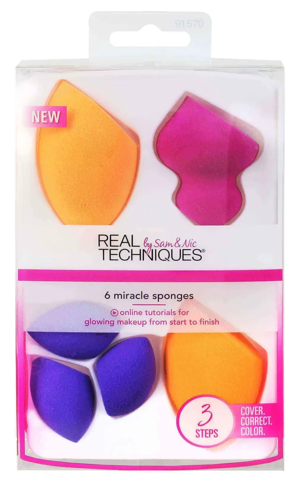 Real Techniques 6lı Mucize Sungerler KOD:91570