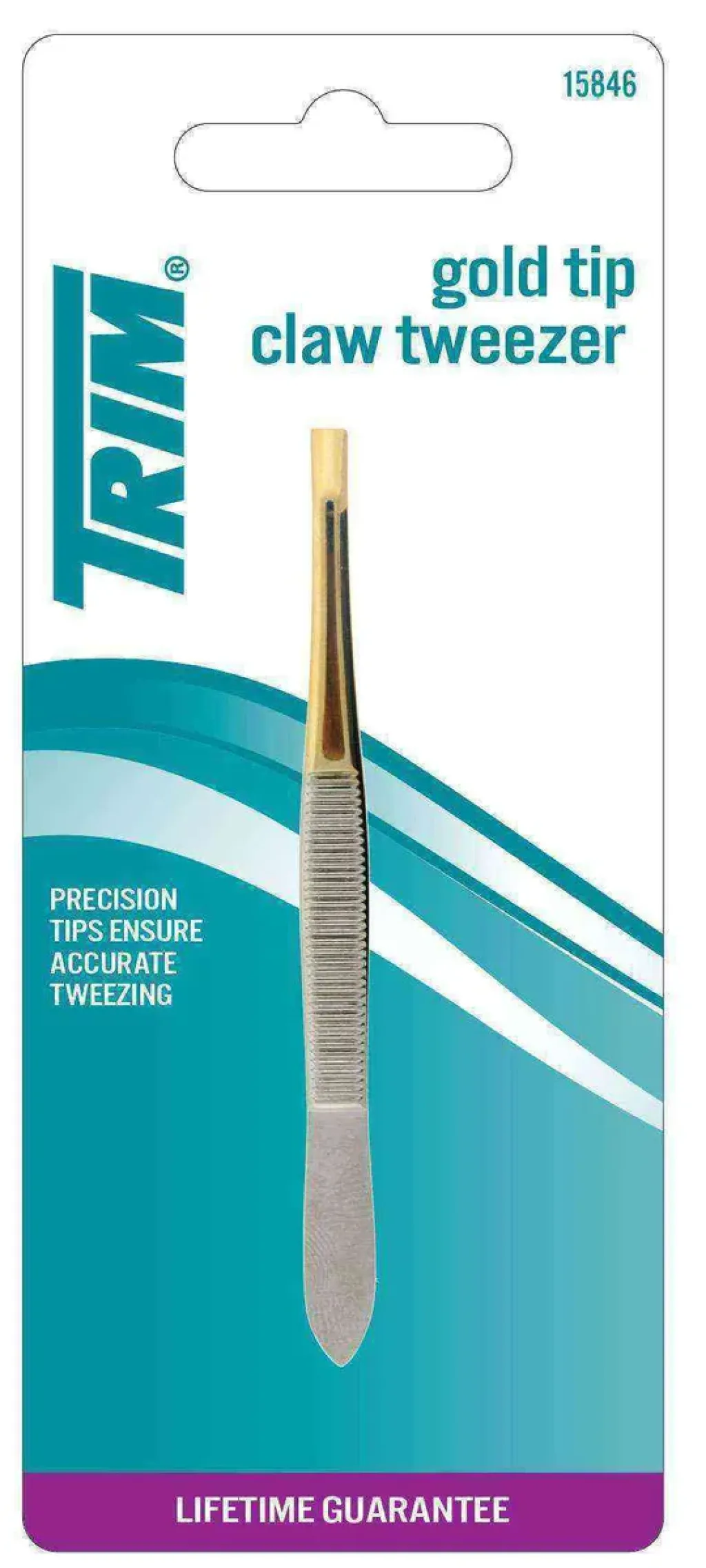 Trim Cimbiz Altın Renk Düz Üçlü KOD:5-43B