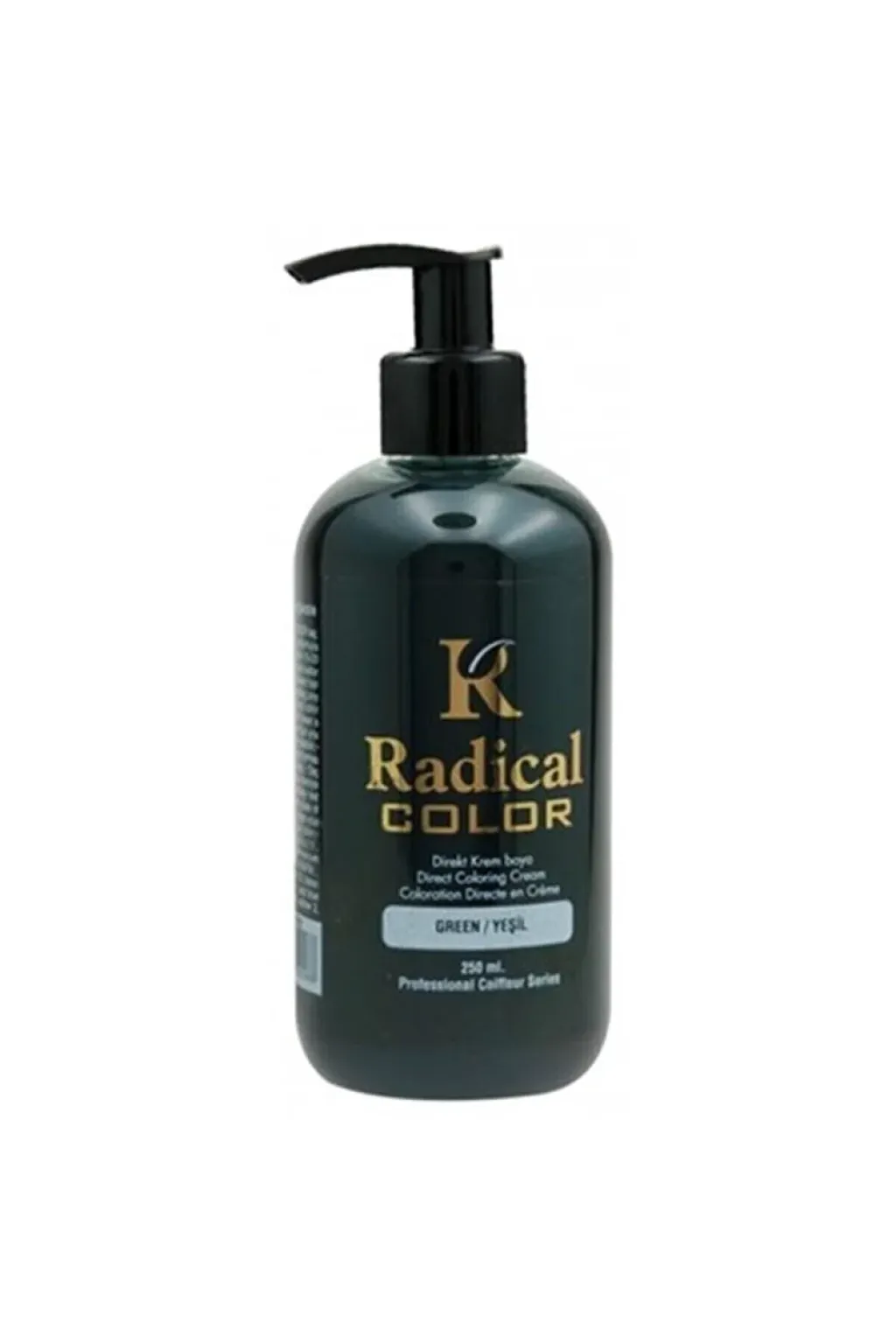 Radical Su Bazli Kalici Renkli Boya 250ml - Yeşil