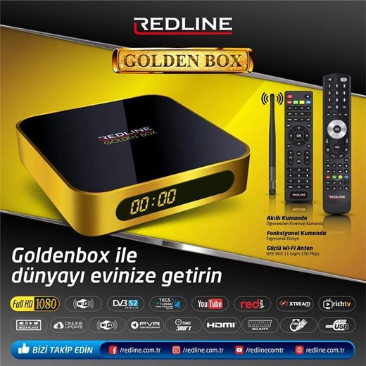 Redline Satellite DVB-S2 Uydu Alıcısı