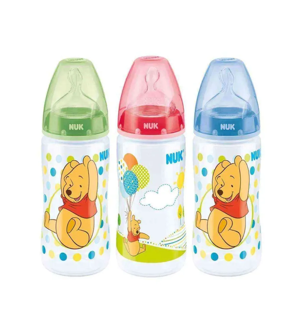 NUK First Choice+ Disney Silikon Emzikli Biberon 300ml & 0-6AY