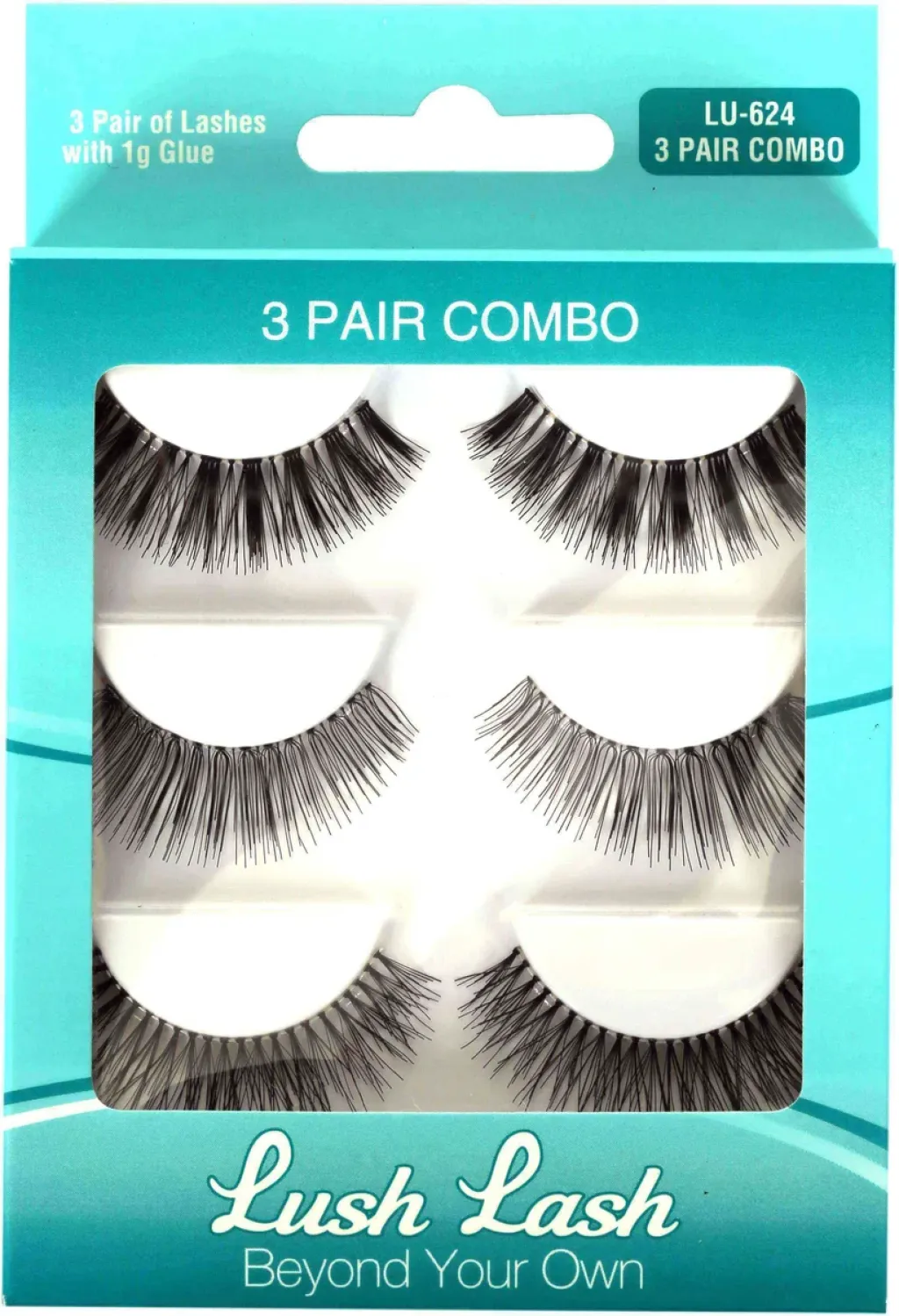 Lush Lash Kirpik 3lu Set KOD: İntense & Wispy & Siren