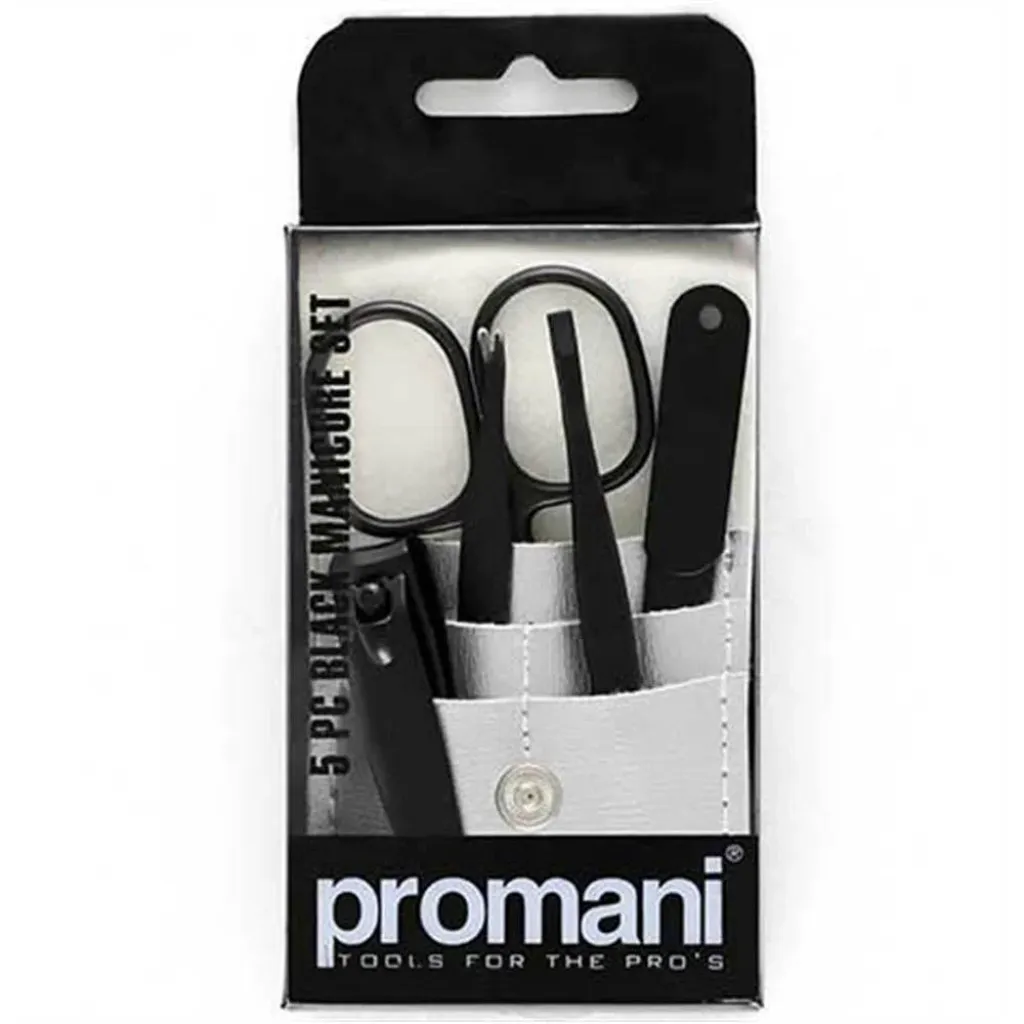 Promani Siyah Manikur Seti 5 LI KOD: PR-115
