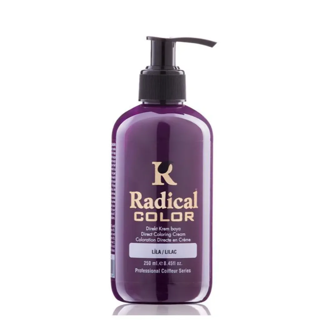 Radical Su Bazli Kalici Renkli Boya 250ml - Lila