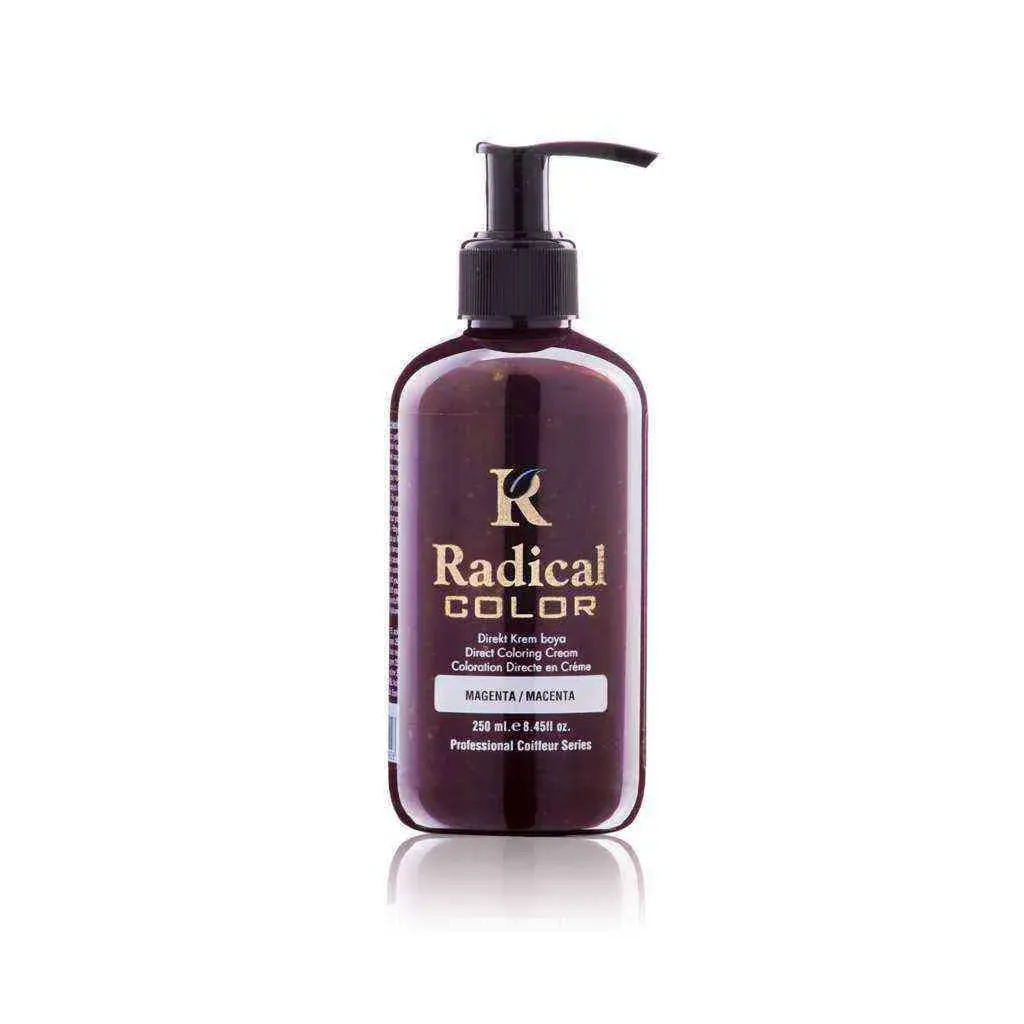 Radical Su Bazli Kalici Renkli Boya 250ml - Magenta