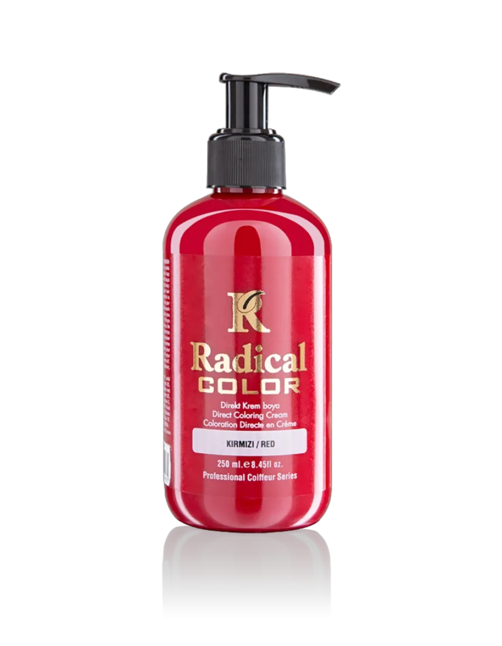Radical Su Bazli Kalici Renkli Boya 250ml-Kırmızı