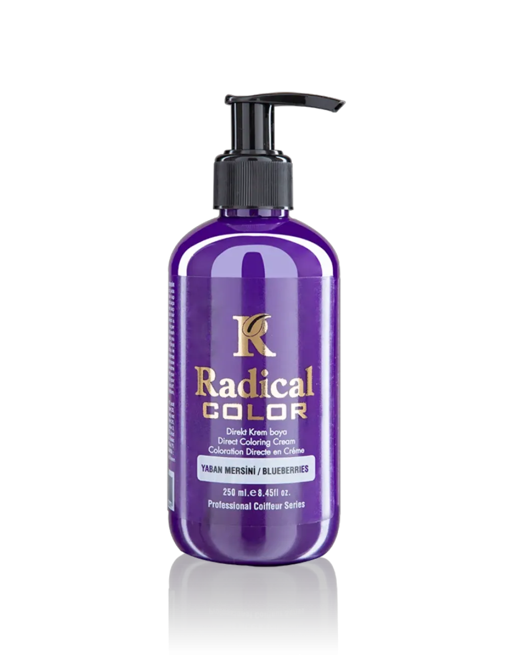 Radical Su Bazli Kalici Renkli Boya 250ml-Yaban Mersini