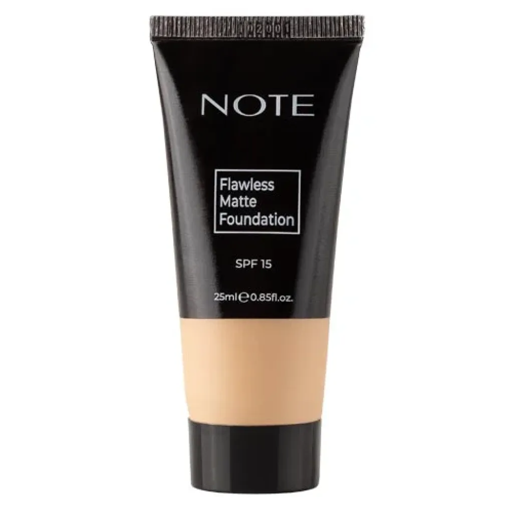 Note Flawless Matte Foundation 04 Honey Beige