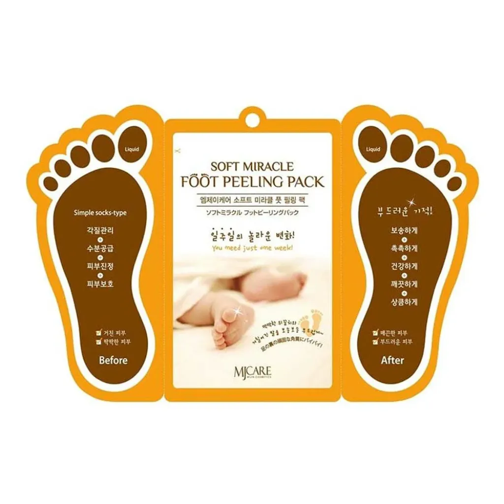 Mjcare Çorap Tipi Ayak Peeling Maske