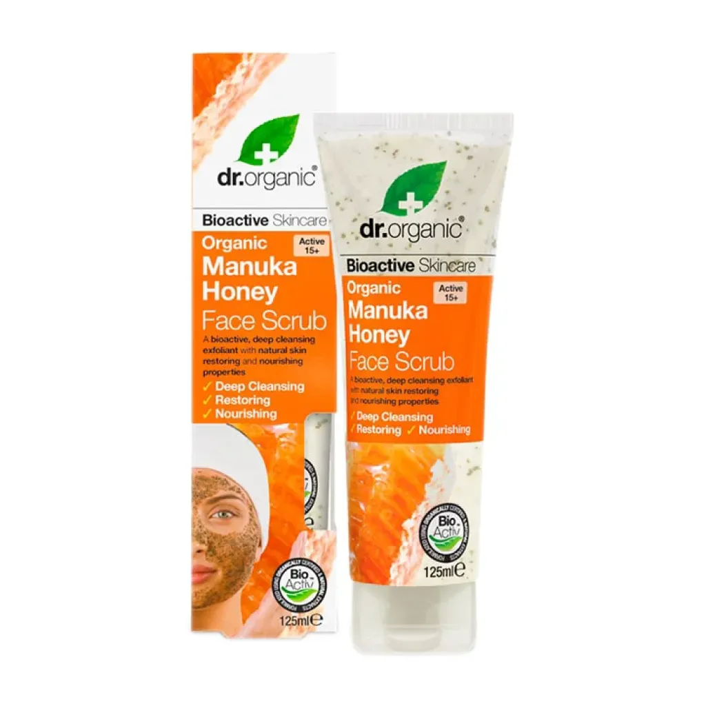 Dr.organic Manuka Honey Face Scrub 125ml