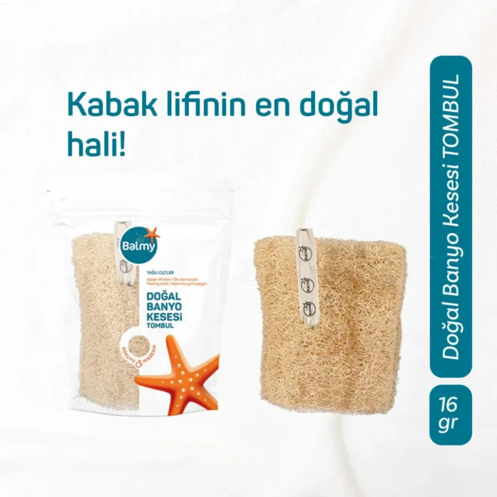 Balmy Kabak Banyo Kesesi Tombul