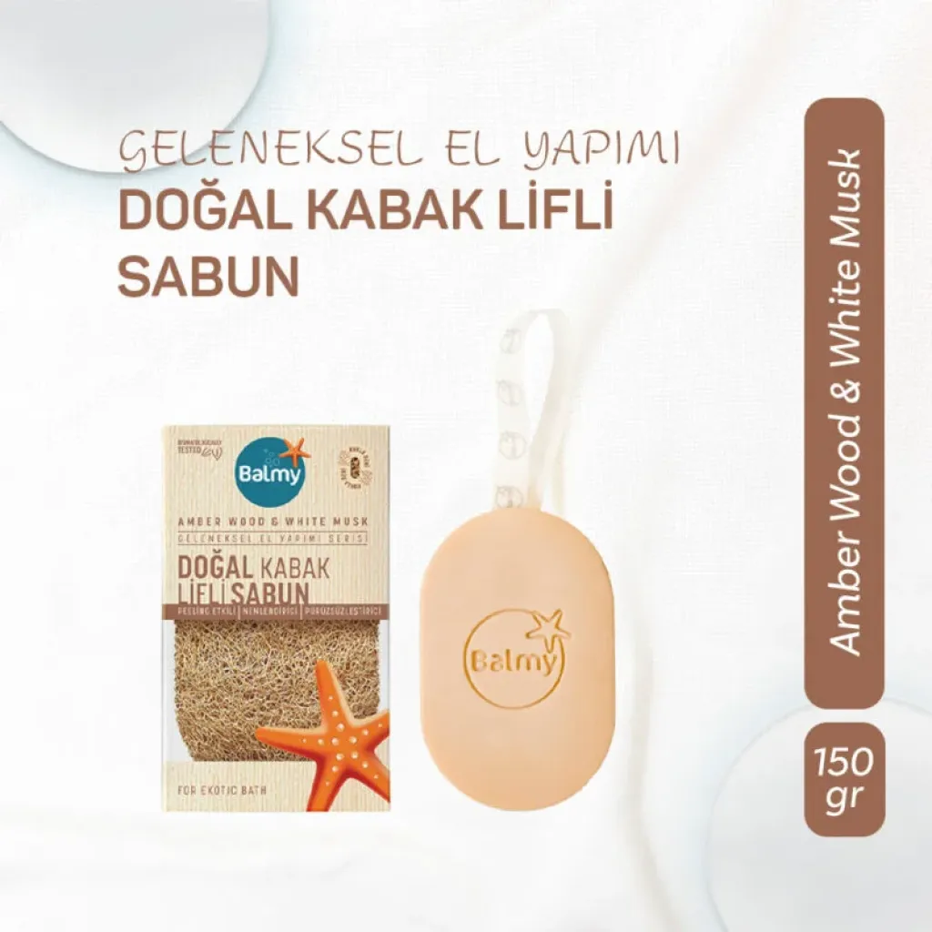 Balmy Doğal K.l.sabun - Amber Wood & Vanilla MUS