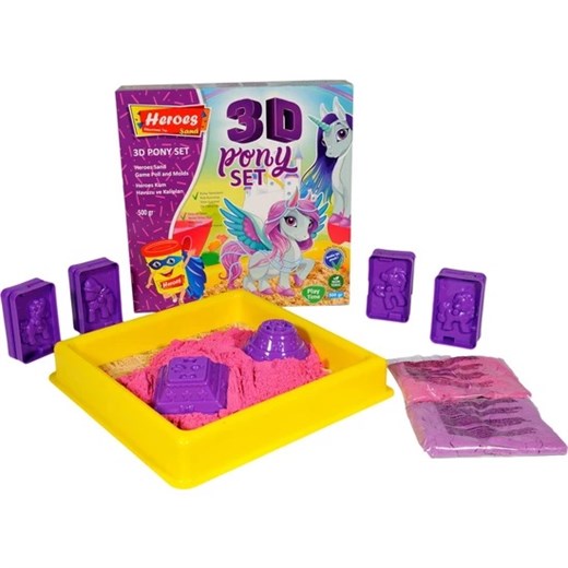 Alpa 3D Pony Kalip BY. Havuzlu Kum Set Kum-036.