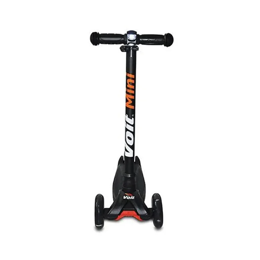 Voit Işıklı 3 Teker Çocuk Scooter - Siyah