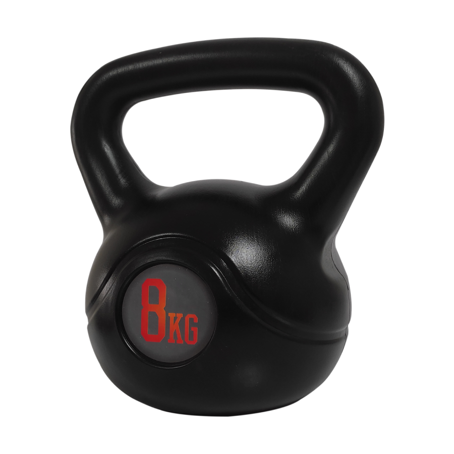 Protech Plastik Pro Kettlebell 8 KG - Siyah