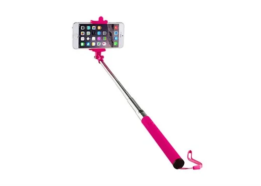 Addison AD-S36 Kablolu Pembe Selfie Çekim Çubuğu