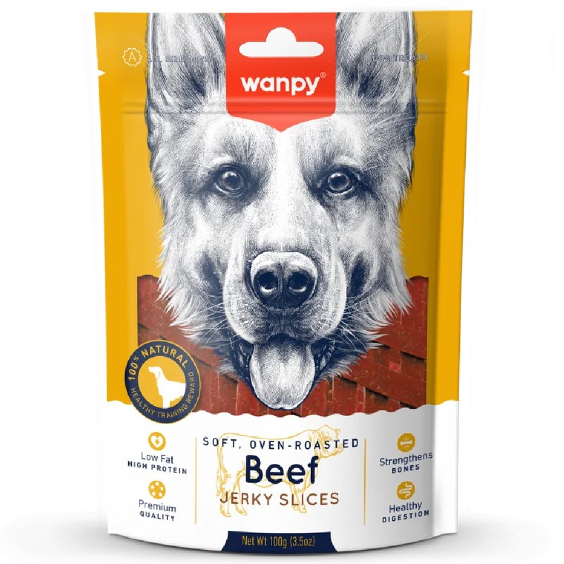 Wanpy Soft Beef Jerky Slice 100 G