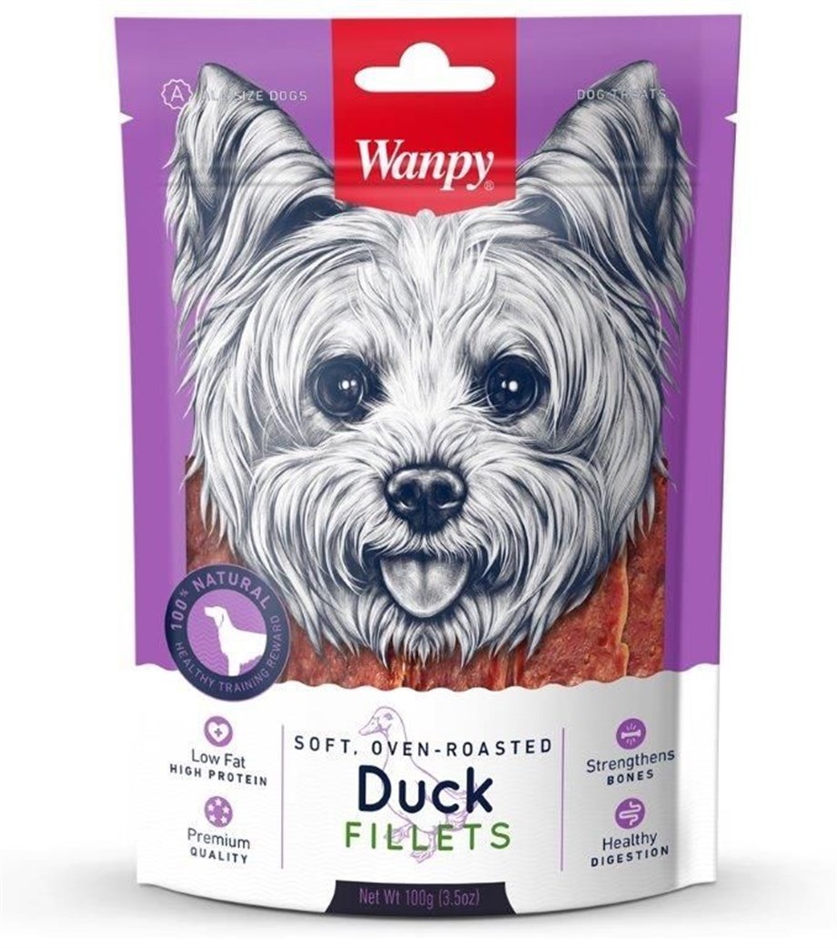 Wanpy Soft Duck Fillets 100 G