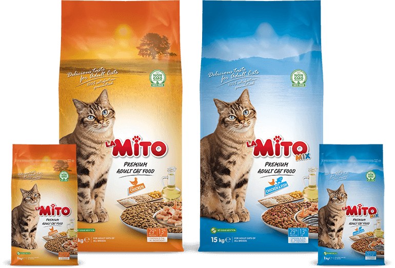 Lamito Premium COLOUR CAT (Chicken & Fish) 15 kg Dry Cat Food