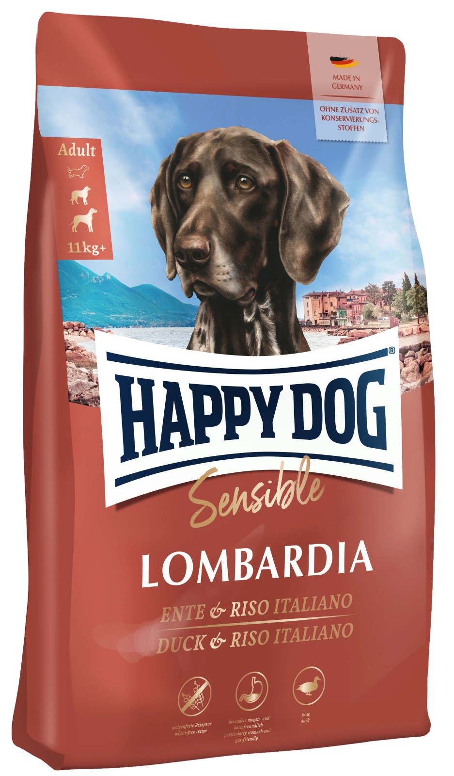 Happy Dog Supreme Sensible Lombardia — сухой корм для собак 11 кг