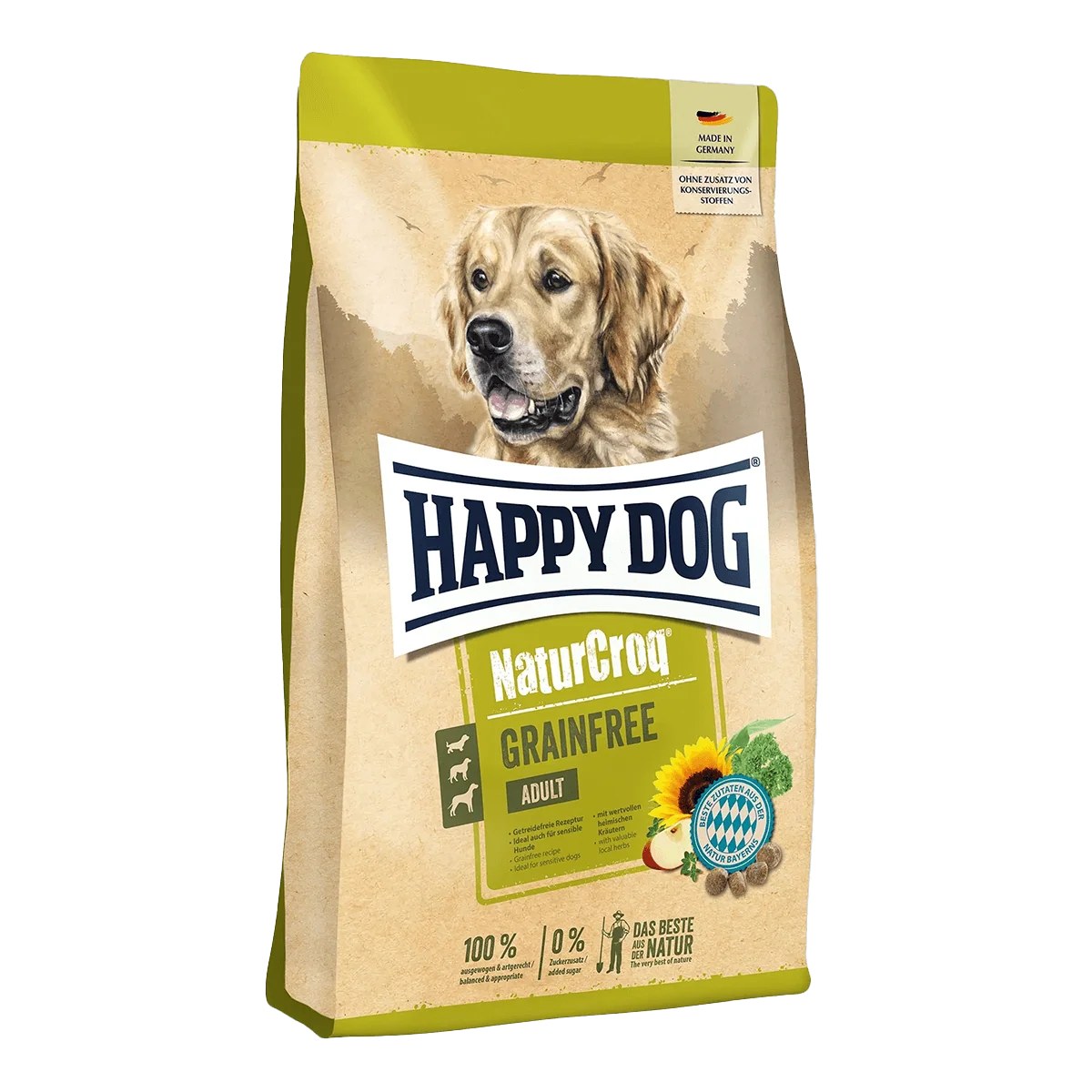 Happy Dog Naturcroq Grainfree беззерновой корм для взрослых собак