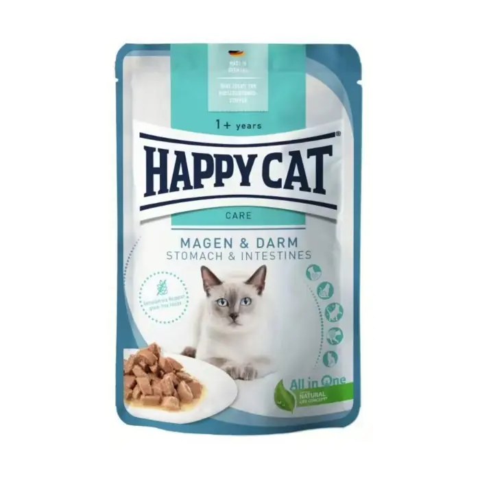 Happy Cat MIS Magen & Darm Digestive Support Wet Cat Food 85 g