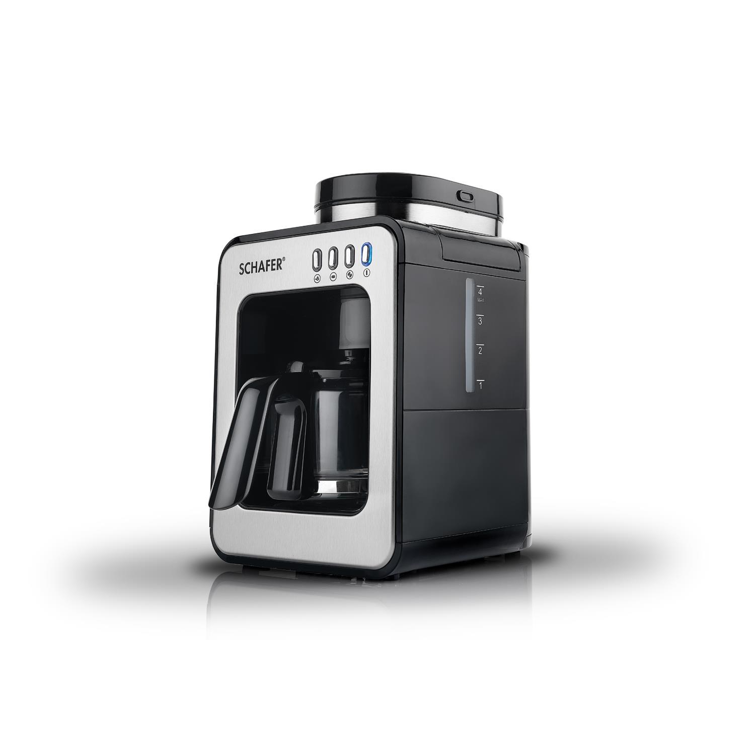 Schafer Barista 2 Parçalı Kahve Makinesi Siyah