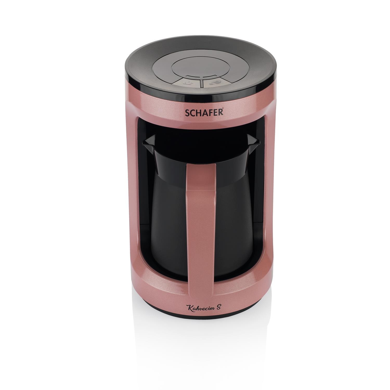 Schafer Kahvecim S — автоматическая машина для турецкого кофе с молоком, Rosegold
