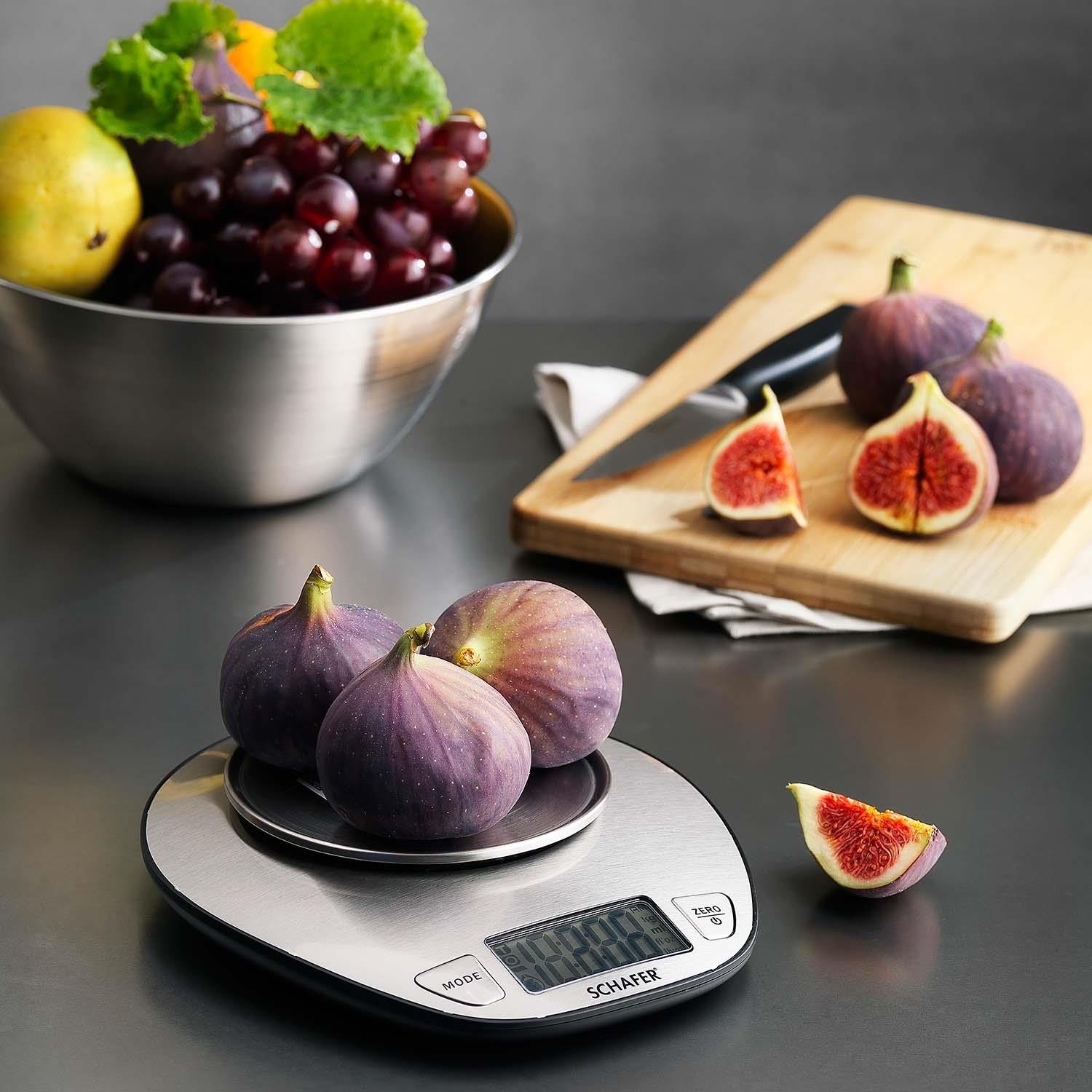 Schafer Emma Kitchen Scale, 2-Piece, Inox