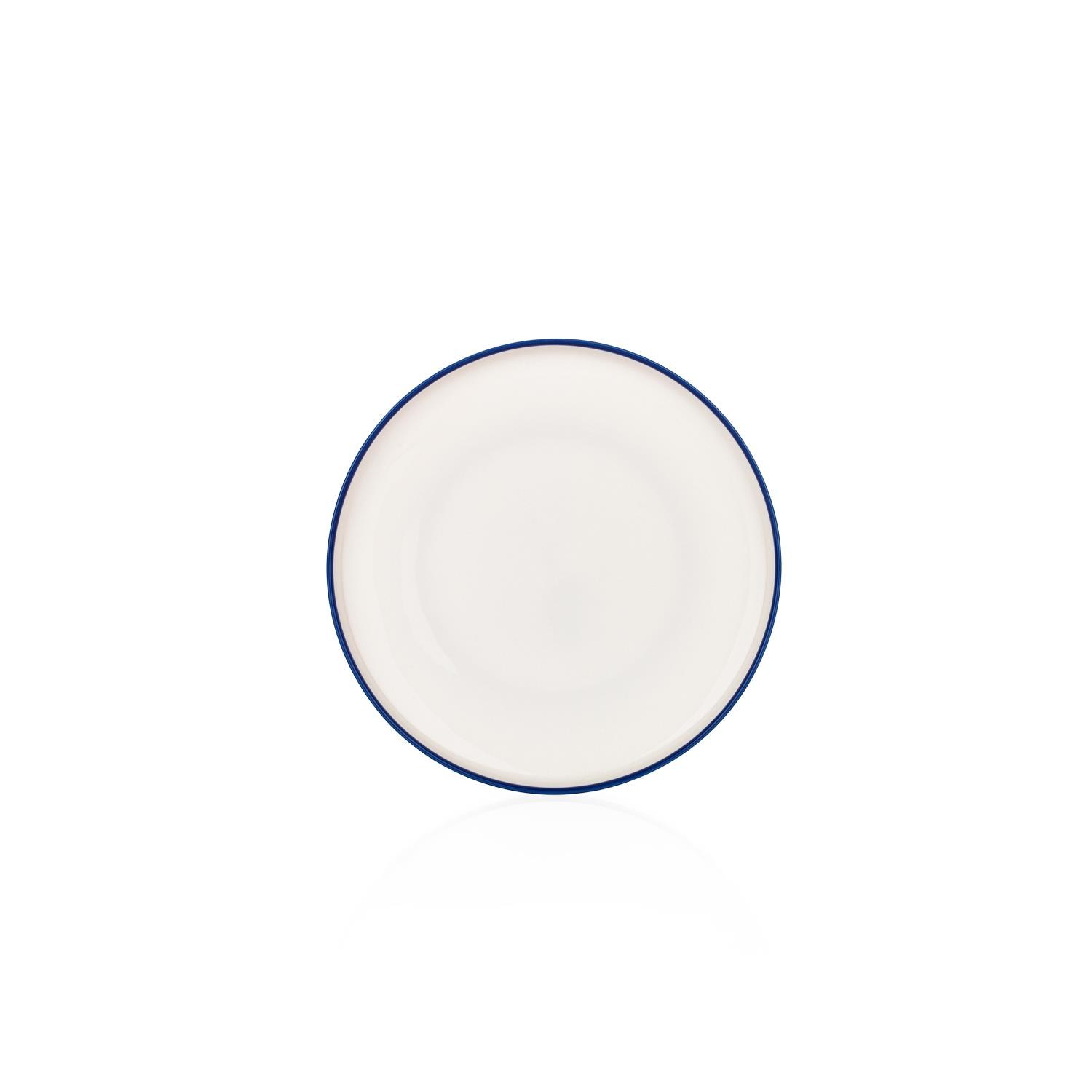 Schafer Iconic 24-Piece Dinnerware Set, Navy 01