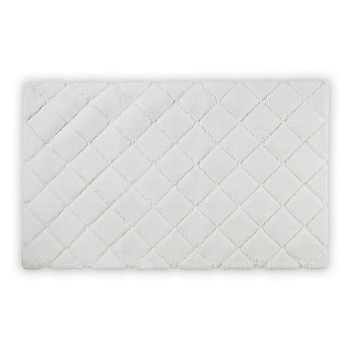 Schafer Home Trio Cotton 2-Piece Bath Mat Set, Cream