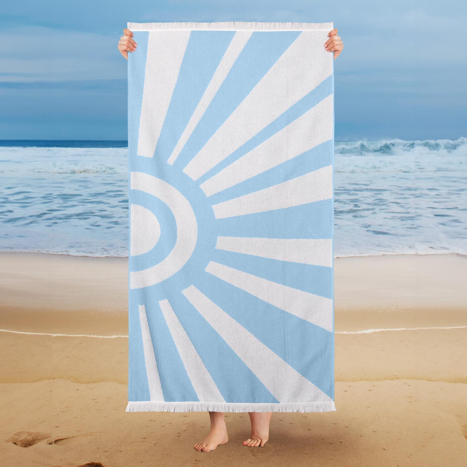 Schafer Home Sun Beach Towel 75x150 cm Indigo