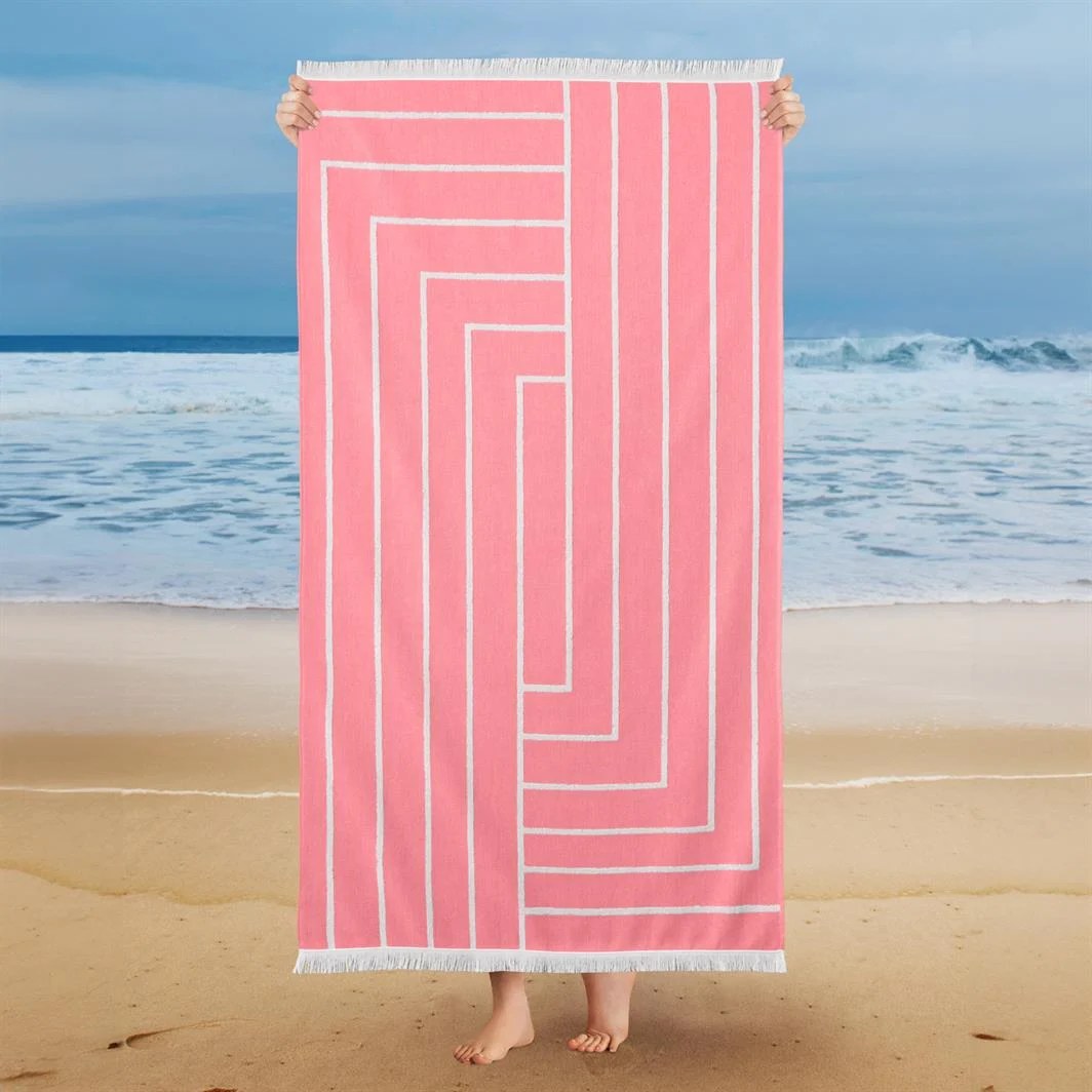 Schafer Home Sue Beach Towel 75x150 cm Pink