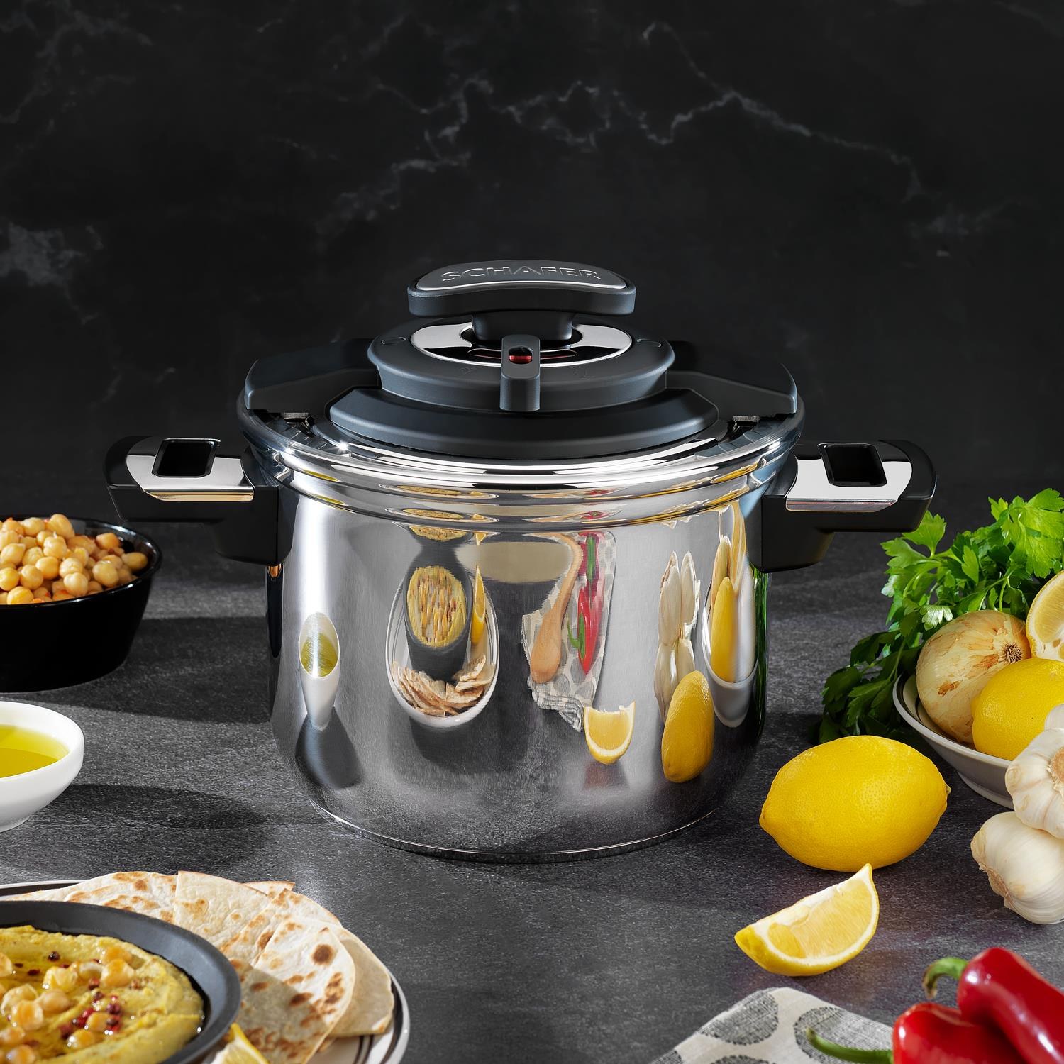 Schafer İn Safe 7 L Black Pressure Cooker