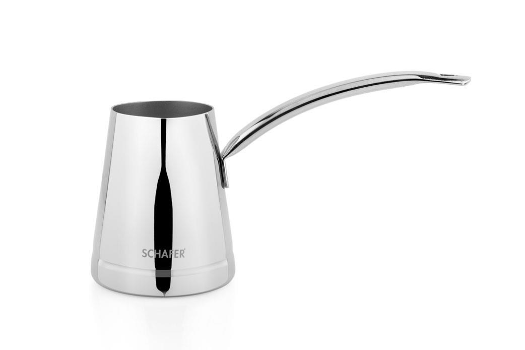 Schafer Fabian No:4 Stainless Steel Turkish Coffee Pot