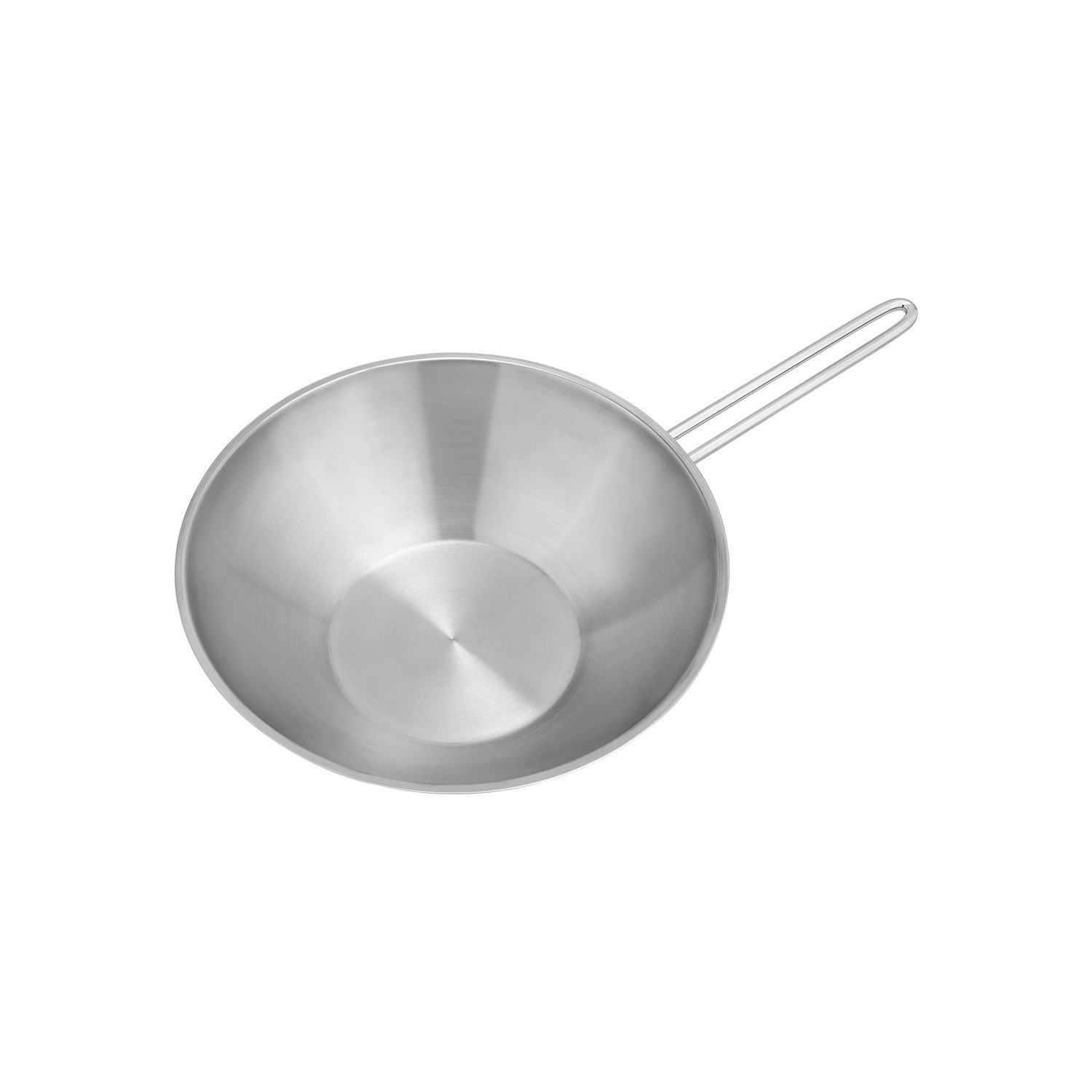 Schafer Held Steel Wok Pan 28 cm, 1 Piece, Inox