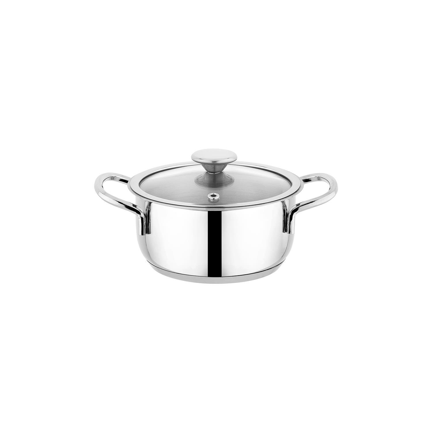 Schafer Steel Storm 6-Piece Stainless Steel Cookware Set