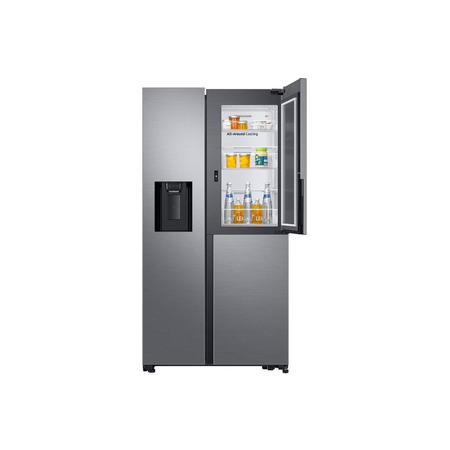 Samsung RH65A5401M9, холодильник Side-by-Side, 628 л, Gentle Silver Matt