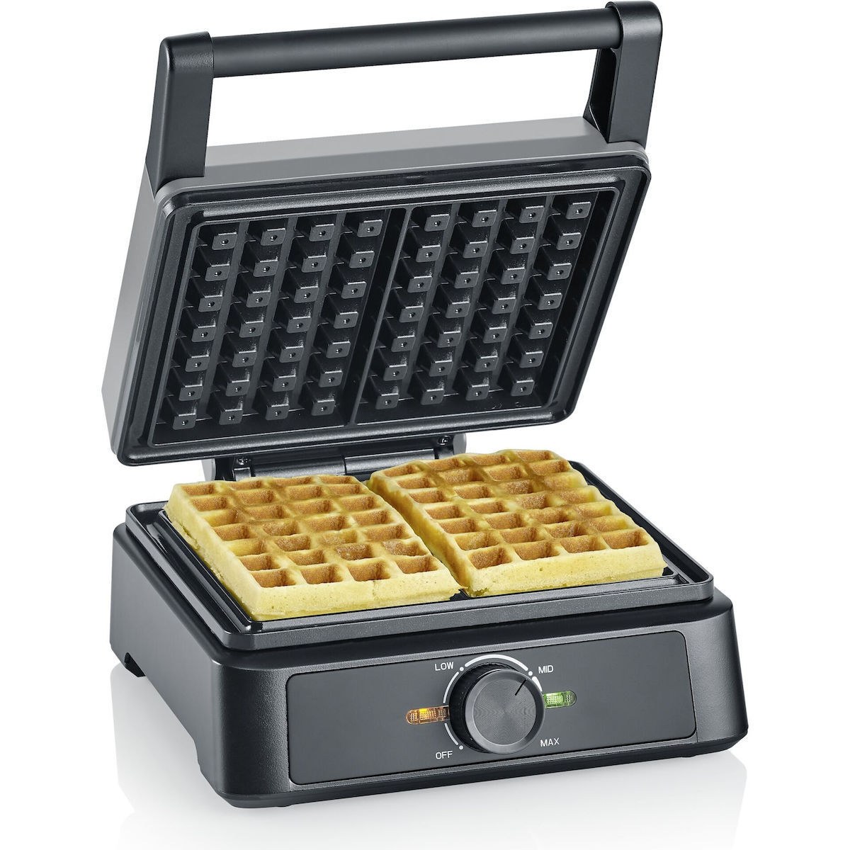 Severin WA 2125 Belgian Waffle Maker 1600 W Anthracite