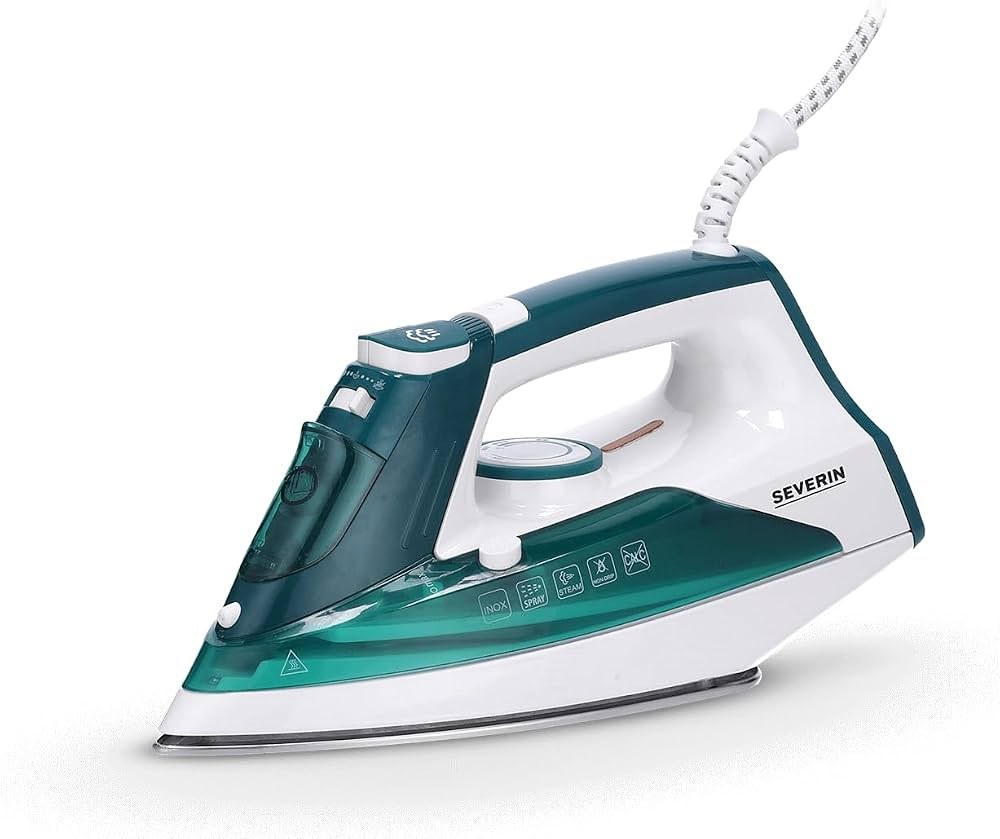 Severin BA 3261 Buharlı Ütü 2400 W Yeşil-Beyaz
