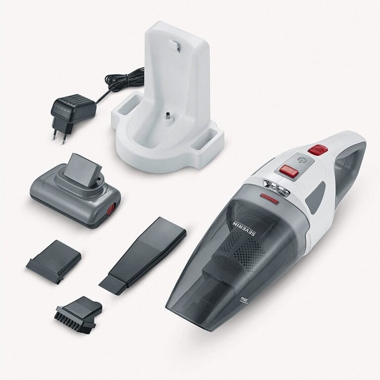 Severin HV 7146 4-in-1 Cordless Handheld Vacuum, 18.5 V, White