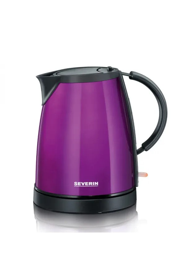 Severin WK 9733 Elektrikli Çaydanlık 1350 W 1 L Metalik Mor